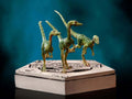 JW ICONS COMPSOGNATUS STATUE IRON STUDIOS