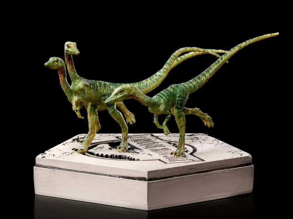 JW ICONS COMPSOGNATUS STATUE IRON STUDIOS