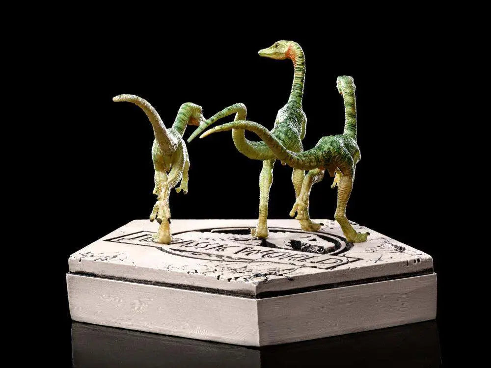 JW ICONS COMPSOGNATUS STATUE IRON STUDIOS