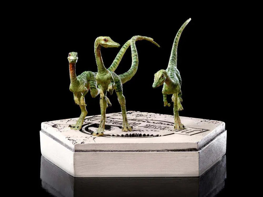 JW ICONS COMPSOGNATUS STATUE IRON STUDIOS
