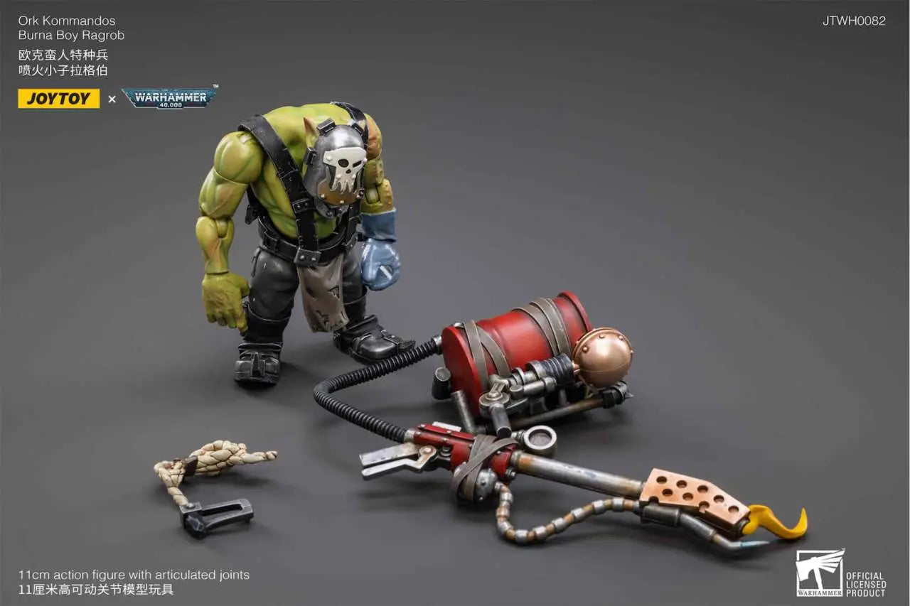 WH40K ORK KOMMANDOS BURNA BOY RAGROB JOYTOY