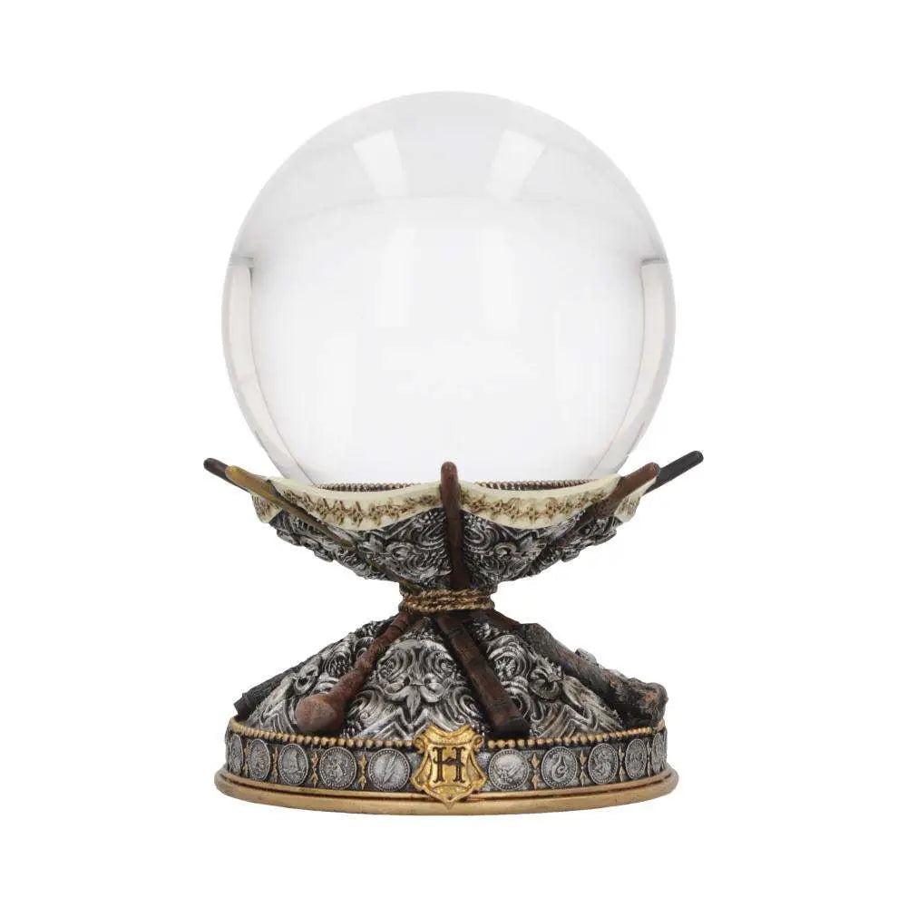 HARRY POTTER WAND CRYSTAL BALL & HOLDER NEMESIS NOW