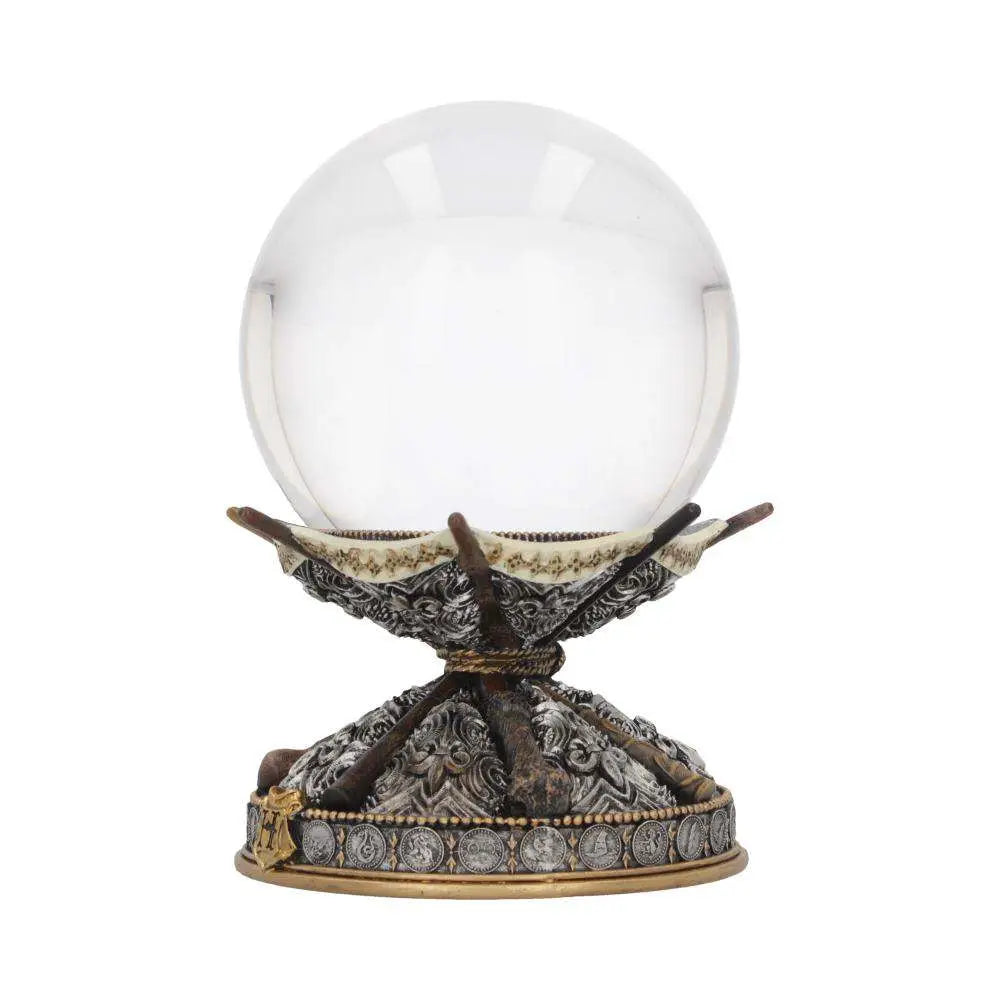 HARRY POTTER WAND CRYSTAL BALL & HOLDER NEMESIS NOW