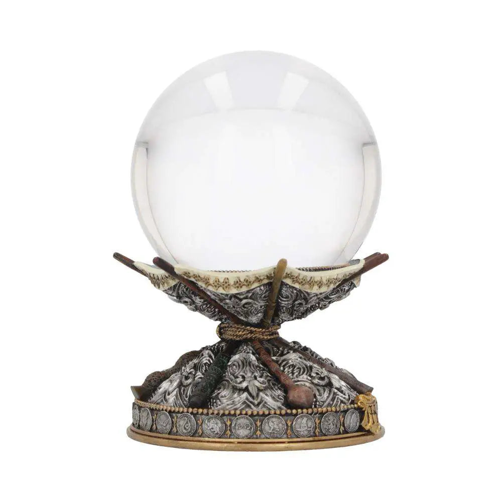 HARRY POTTER WAND CRYSTAL BALL & HOLDER NEMESIS NOW