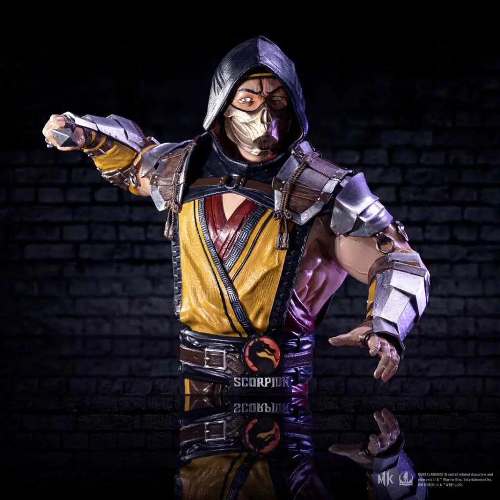 MORTAL KOMBAT SCORPION BUST NEMESIS NOW