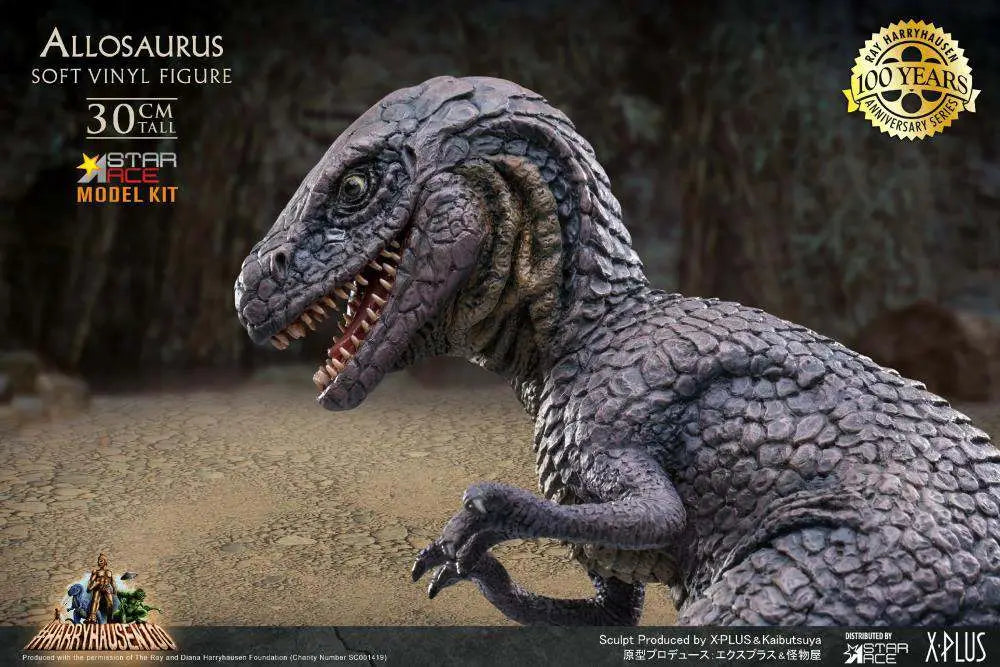 RAY HARRYHAUSEN ALLOSAURUS MODEL KIT STAR ACE
