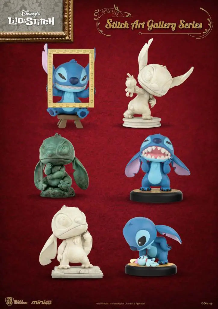 MINI EGG STITCH ART GALLERY SET 6+1 BEAST KINGDOM