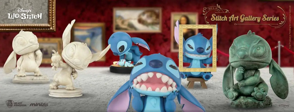MINI EGG STITCH ART GALLERY SET 6+1 BEAST KINGDOM