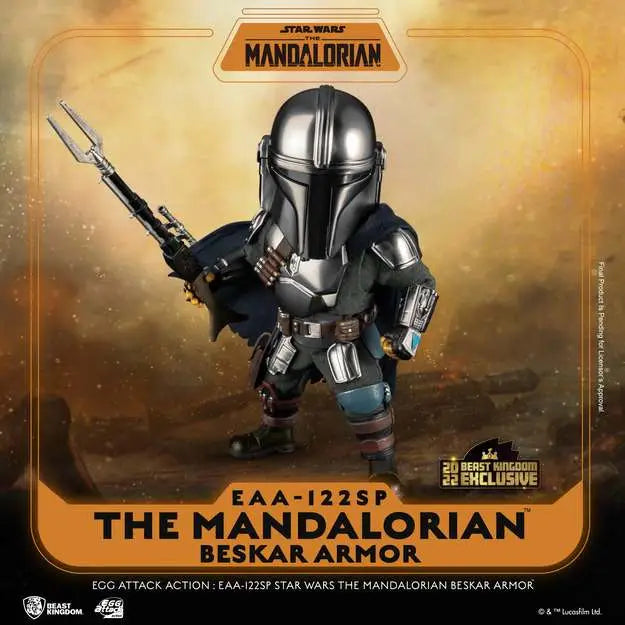 EGG ATTACK ACT MANDALORIAN BESKAR ARMOR BEAST KINGDOM