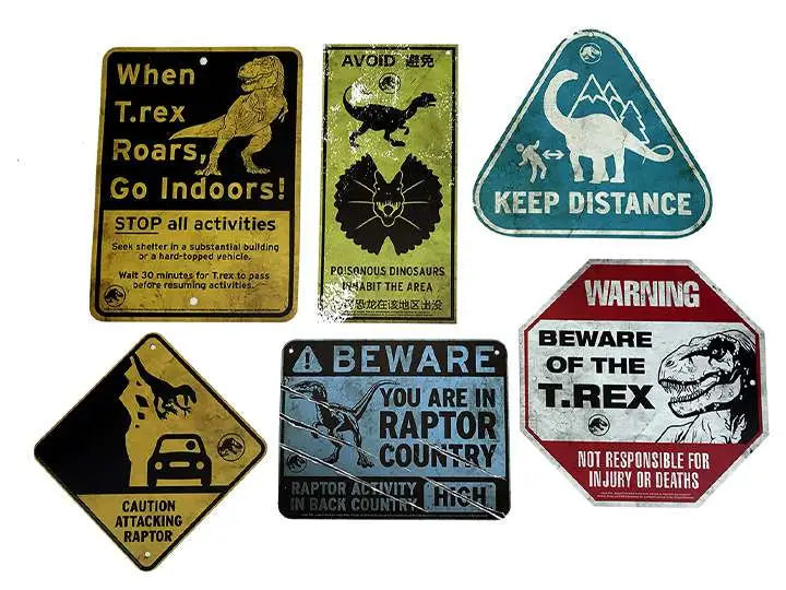JW METAL WARNING SCALED PROP REPLICA FACTORY ENT