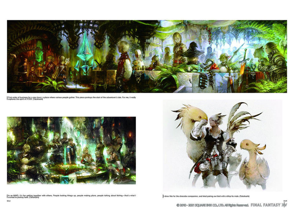 Final Fantasy XIV A Realm Reborn The Art of Eorzea Another Dawn