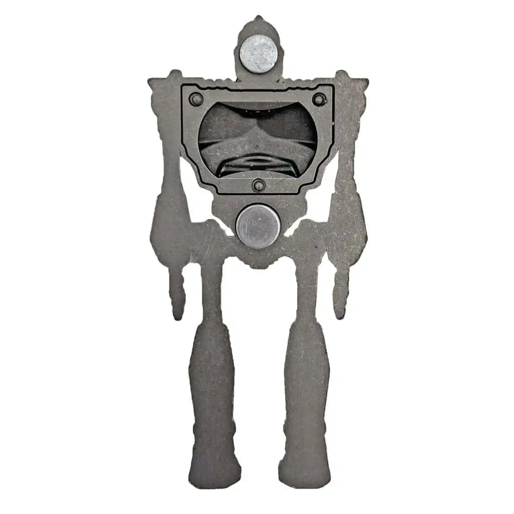 THE IRON GIANT METAL BOTTLE OPENER FACTORY ENT