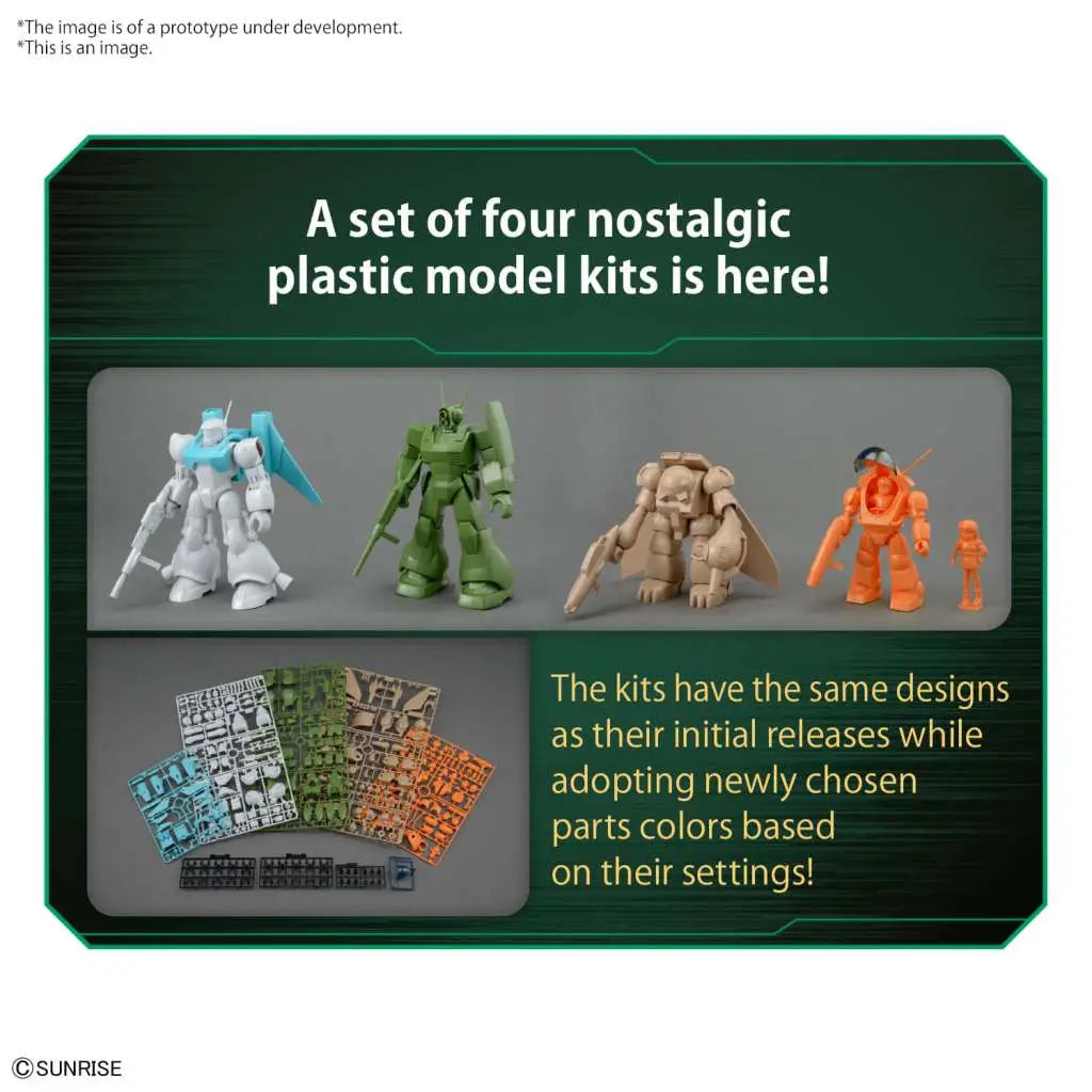 ROUND VERNIAN VIFAM SET 1 BANDAI MODEL KIT GUNPLA