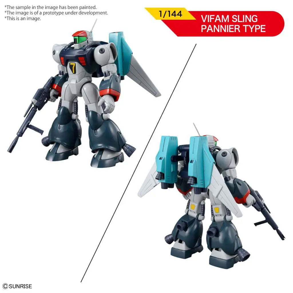 ROUND VERNIAN VIFAM SET 1 BANDAI MODEL KIT GUNPLA