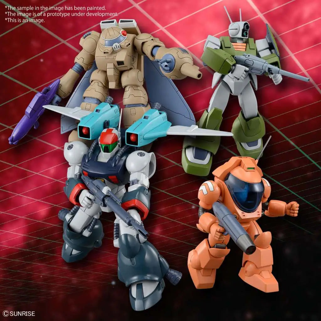 ROUND VERNIAN VIFAM SET 1 BANDAI MODEL KIT GUNPLA