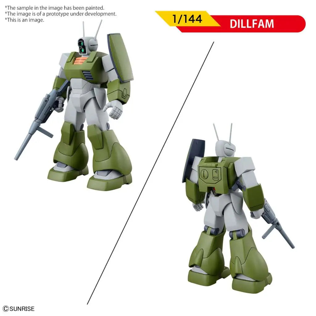 ROUND VERNIAN VIFAM SET 1 BANDAI MODEL KIT GUNPLA
