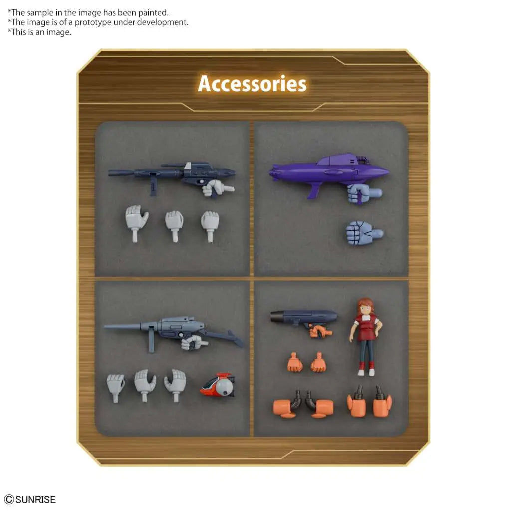 ROUND VERNIAN VIFAM SET 1 BANDAI MODEL KIT GUNPLA