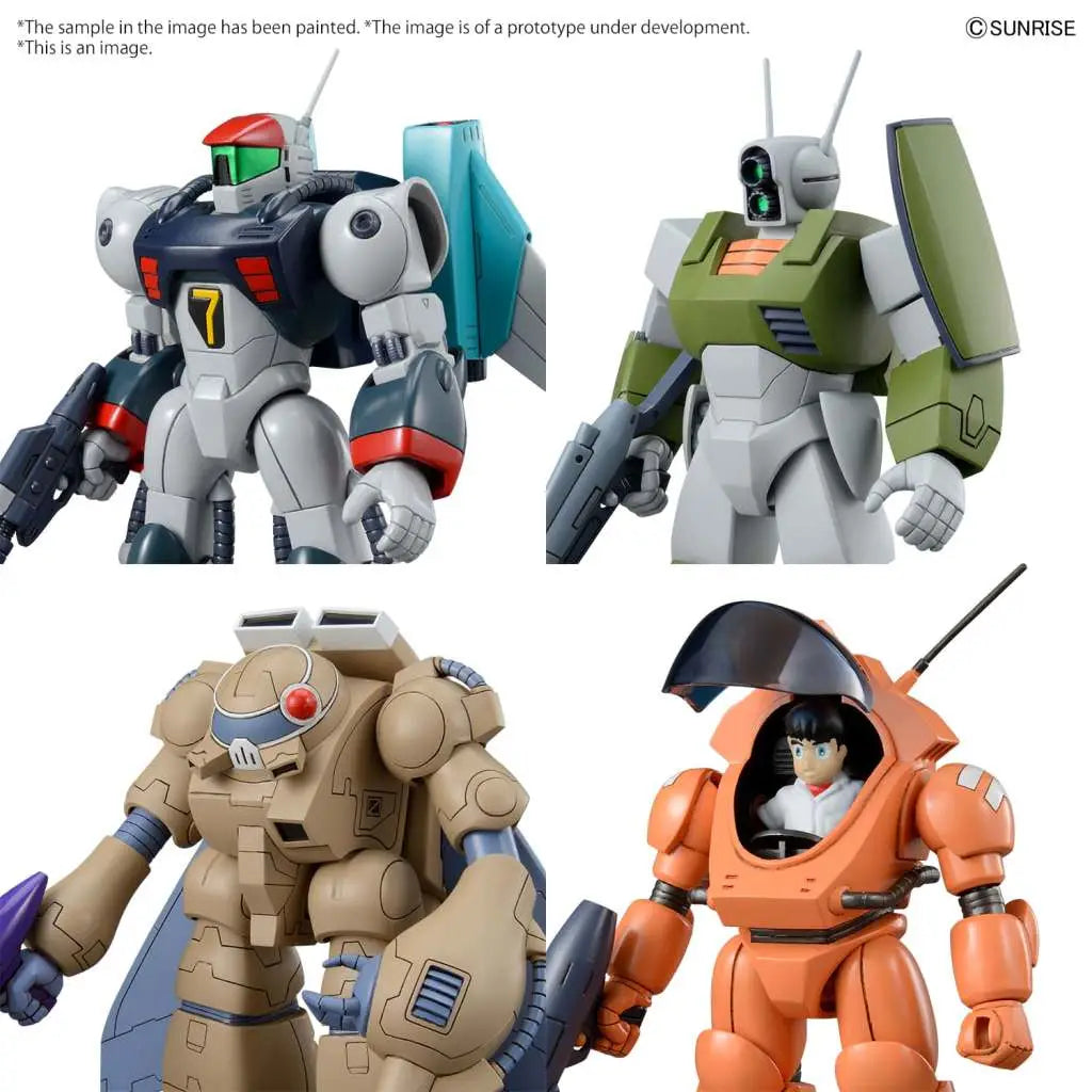 ROUND VERNIAN VIFAM SET 1 BANDAI MODEL KIT GUNPLA