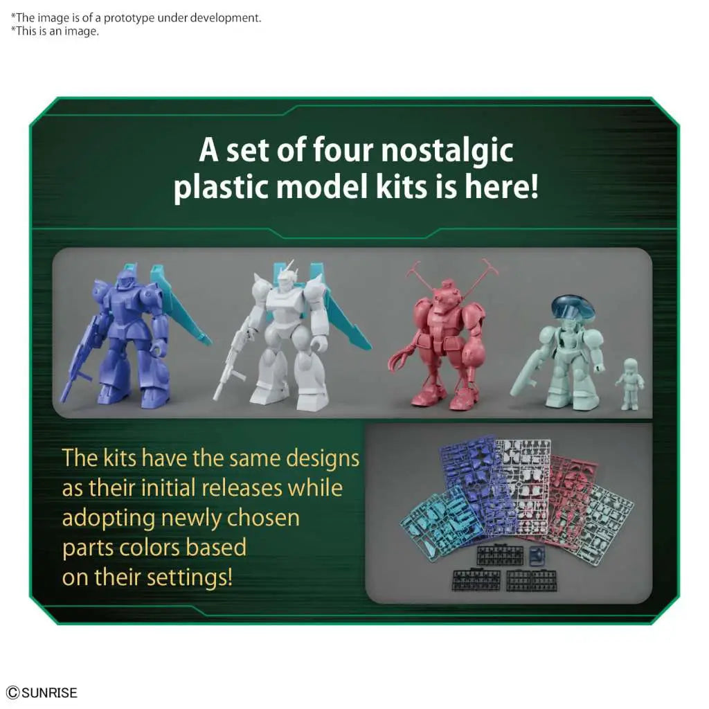 ROUND VERNIAN VIFAM SET 2 BANDAI MODEL KIT GUNPLA
