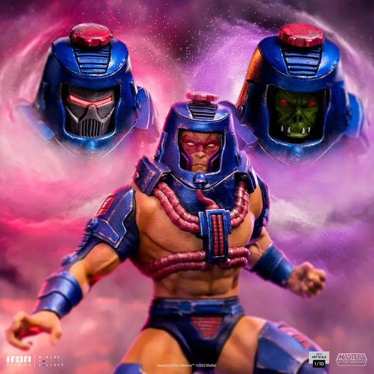 MOTU MAN-E-FACES 1/10 STATUE IRON STUDIOS