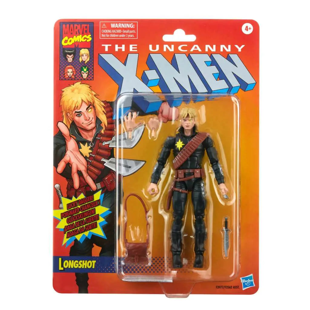 ML VINTAGE X-Men LONGSHOT AF HASBRO