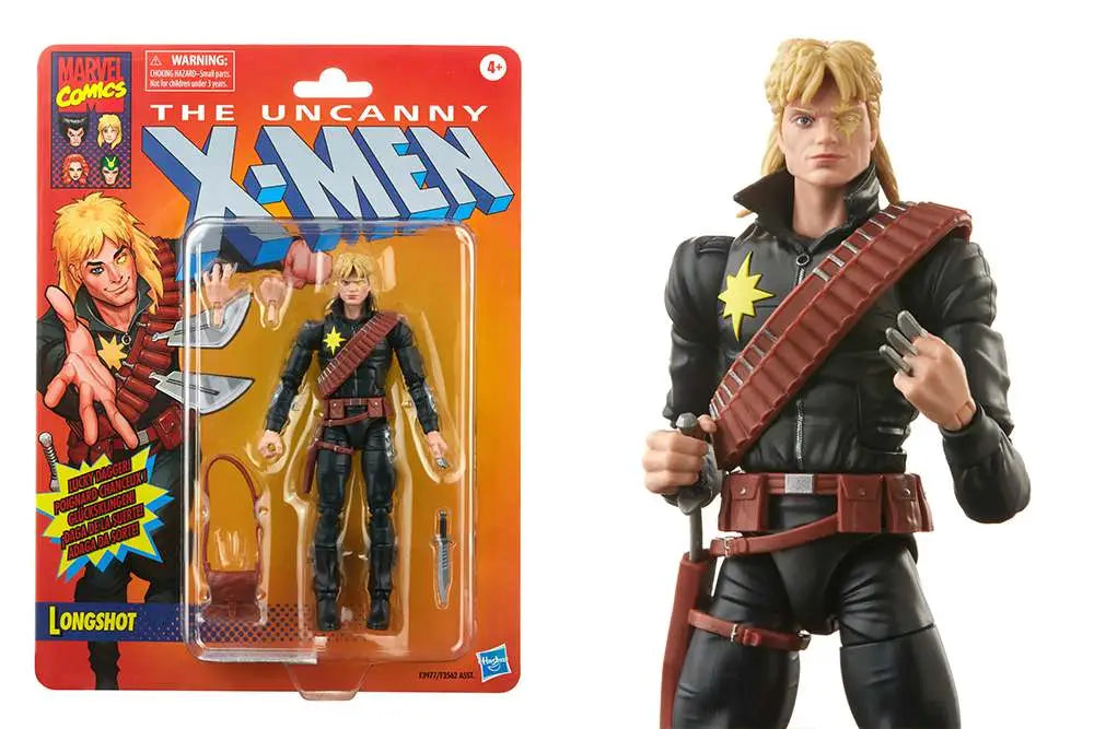 ML VINTAGE X-Men LONGSHOT AF HASBRO