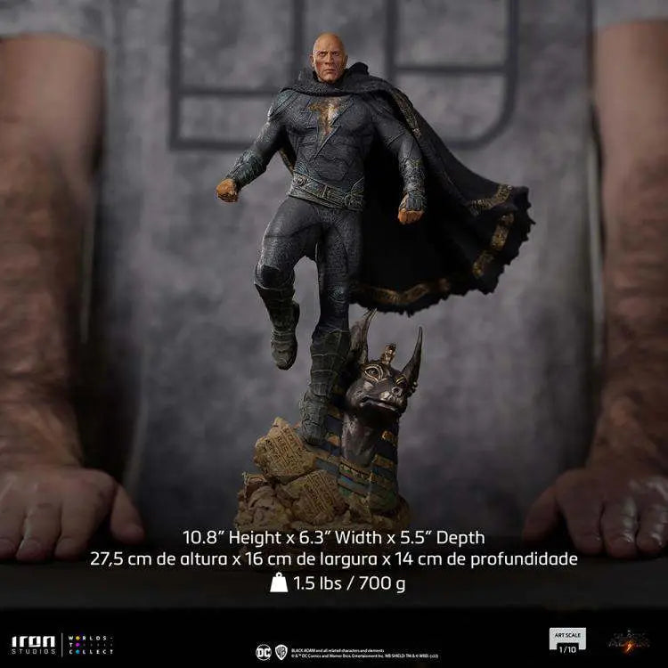 BLACK ADAM 1/10 STATUE IRON STUDIOS