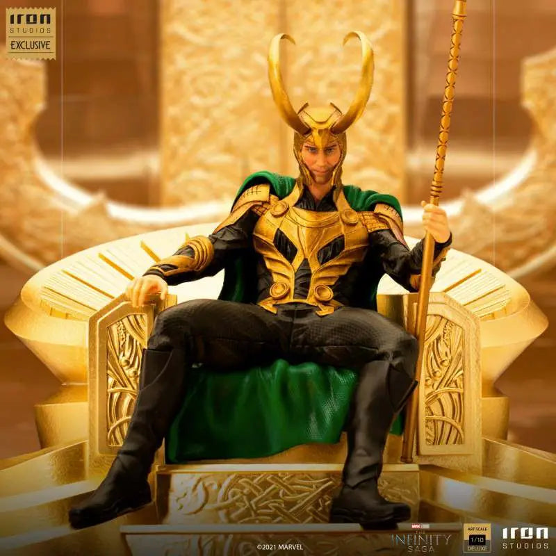 LOKI INFINITY SAGA DLX ART SCALE 1/10 IRON STUDIOS