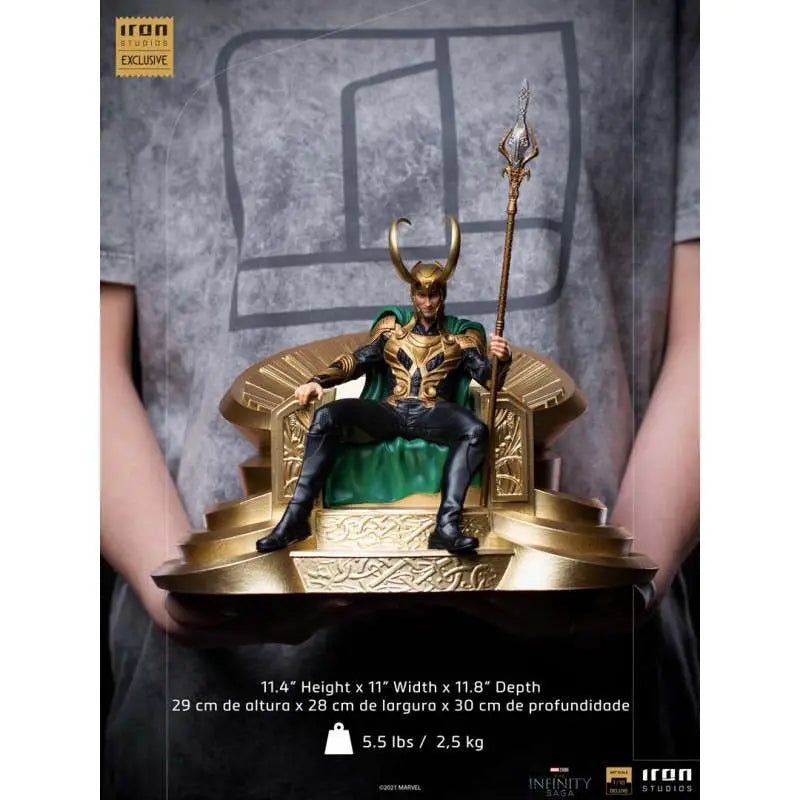 LOKI INFINITY SAGA DLX ART SCALE 1/10 IRON STUDIOS