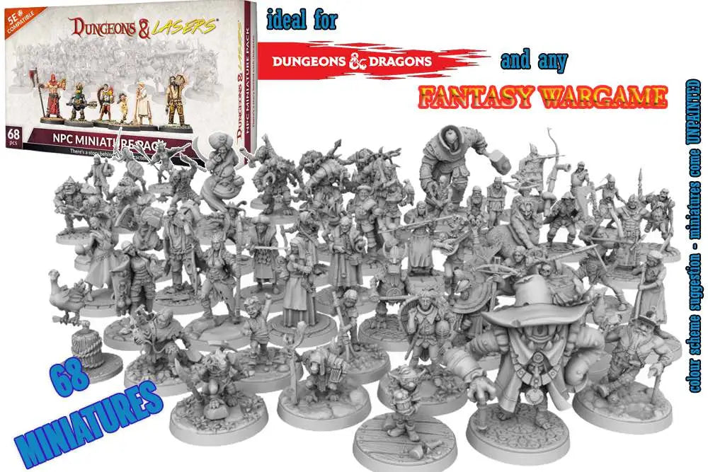 D&L NPC MINIATURE PACK ARCHON GAMES