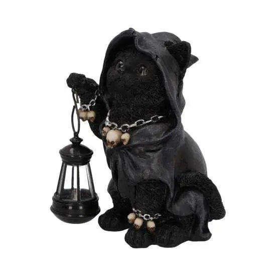 REAPERS FELINE LANTERN GRIM REAP CAT FIG NEMESIS NOW