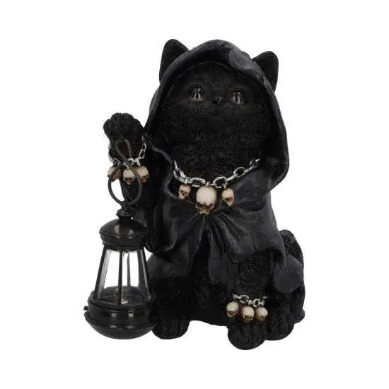 REAPERS FELINE LANTERN GRIM REAP CAT FIG NEMESIS NOW