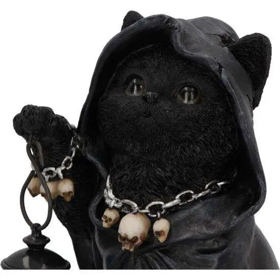 REAPERS FELINE LANTERN GRIM REAP CAT FIG NEMESIS NOW
