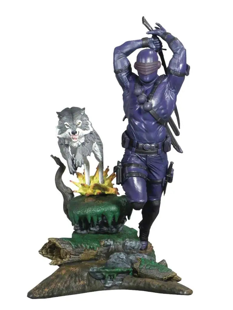 GI JOE GALLERY SNAKE EYES VARIANT STATUE DIAMOND SELECT