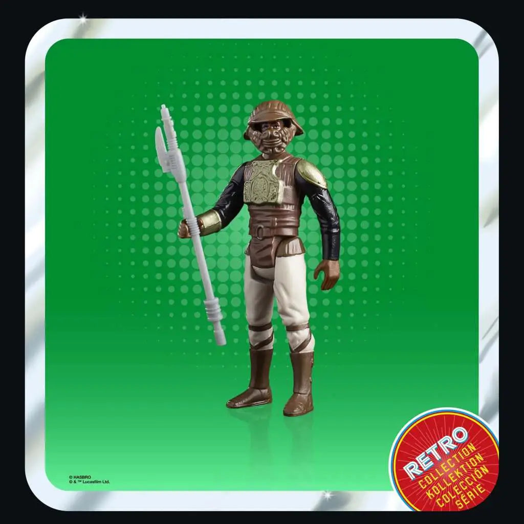 SW RETRO LANDO CALRISSIAN SKIFF GUARD AF HASBRO