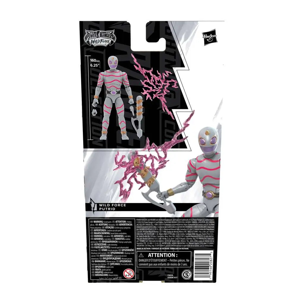 POWER RANGERS WILD FORCE PUTRID AF HASBRO