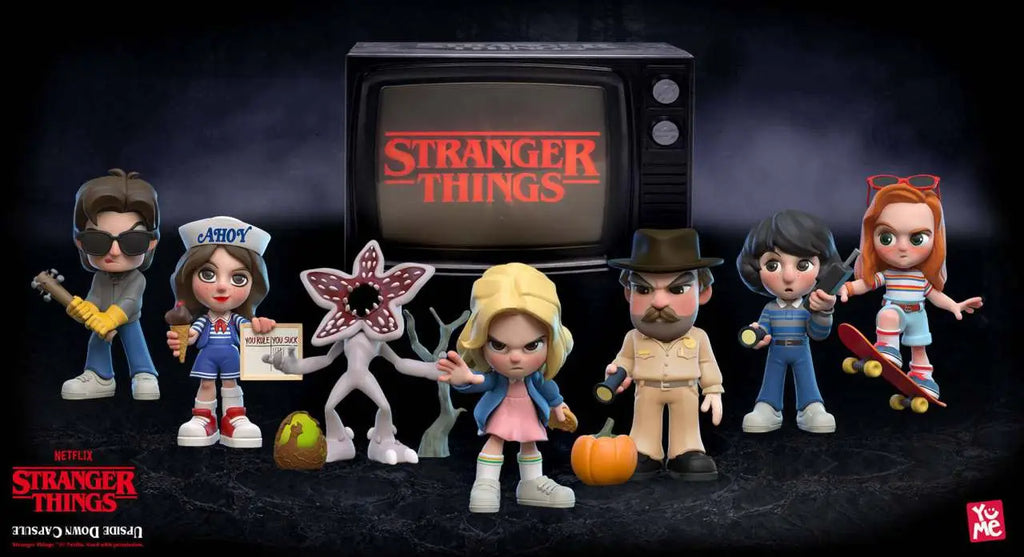 STRANGER THINGS - UPSIDE DOWN BLIND BAGS - 24 UNITS COUNTER DISPLAY YuMe