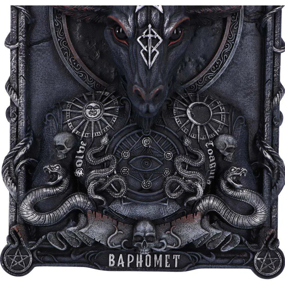 BAPHOMET INVOCATION WALL PLAQUE EXC NEMESIS NOW