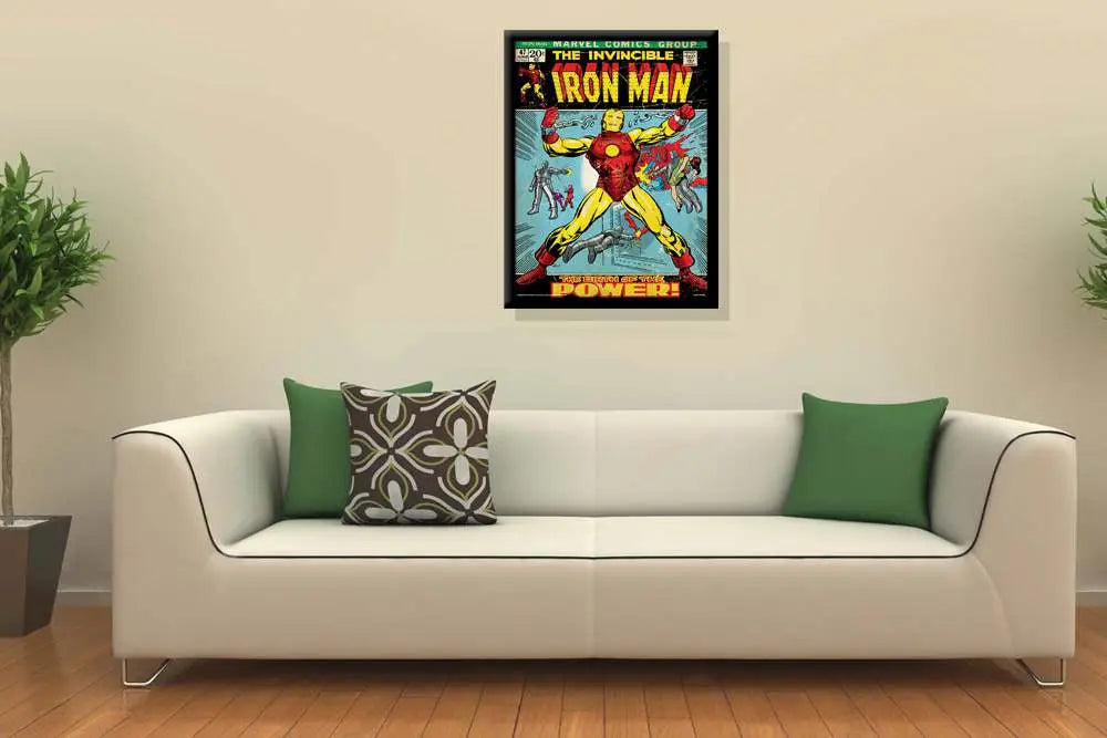 THE INVINCIBLE IRON MAN #47 COLLEC.PRINT PYRAMID INTERNATIONAL