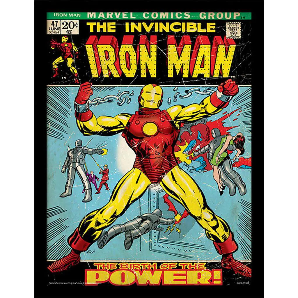 THE INVINCIBLE IRON MAN #47 COLLEC.PRINT PYRAMID INTERNATIONAL