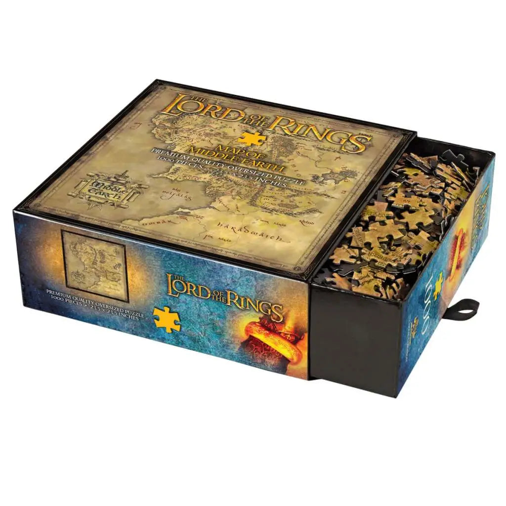 LOTR MIDDLE EARTH MAP 1000PCS PUZZLE NOBLE COLLECTIONS