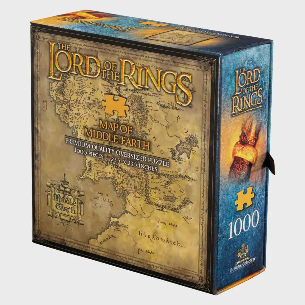 LOTR MIDDLE EARTH MAP 1000PCS PUZZLE NOBLE COLLECTIONS