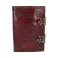 LEATHER DIARY EMBOS SPIRIT BOARD & LOCK NEMESIS NOW