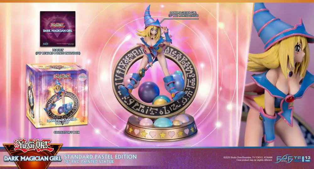 YUGIOH DARK MAGICIAN GIRL PASTEL STATUE FIRST4FIGURES