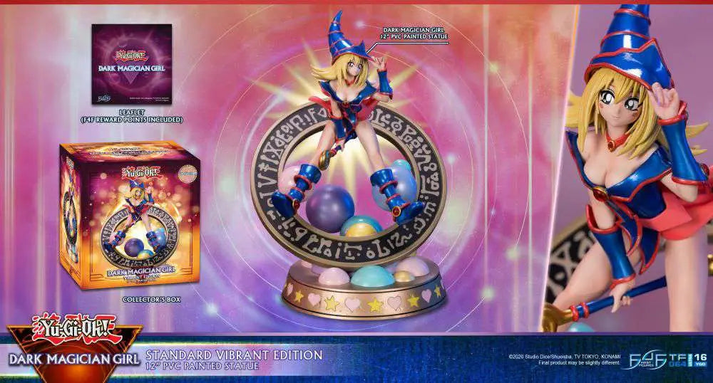 YUGIOH DARK MAGICIAN GIRL VIBRANT STATUE FIRST4FIGURES