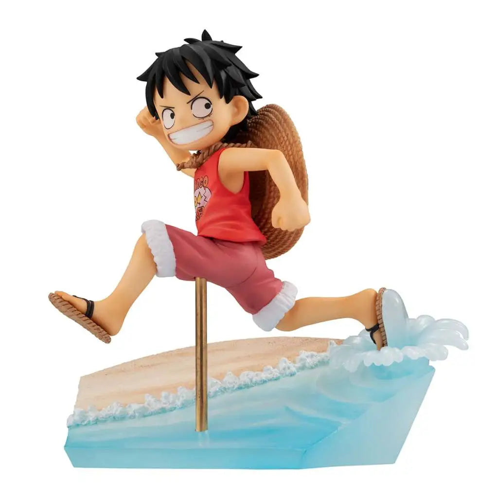 ONE PIECE GEM LUFFY RUN RUN RUN STATUE MEGAHOUSE