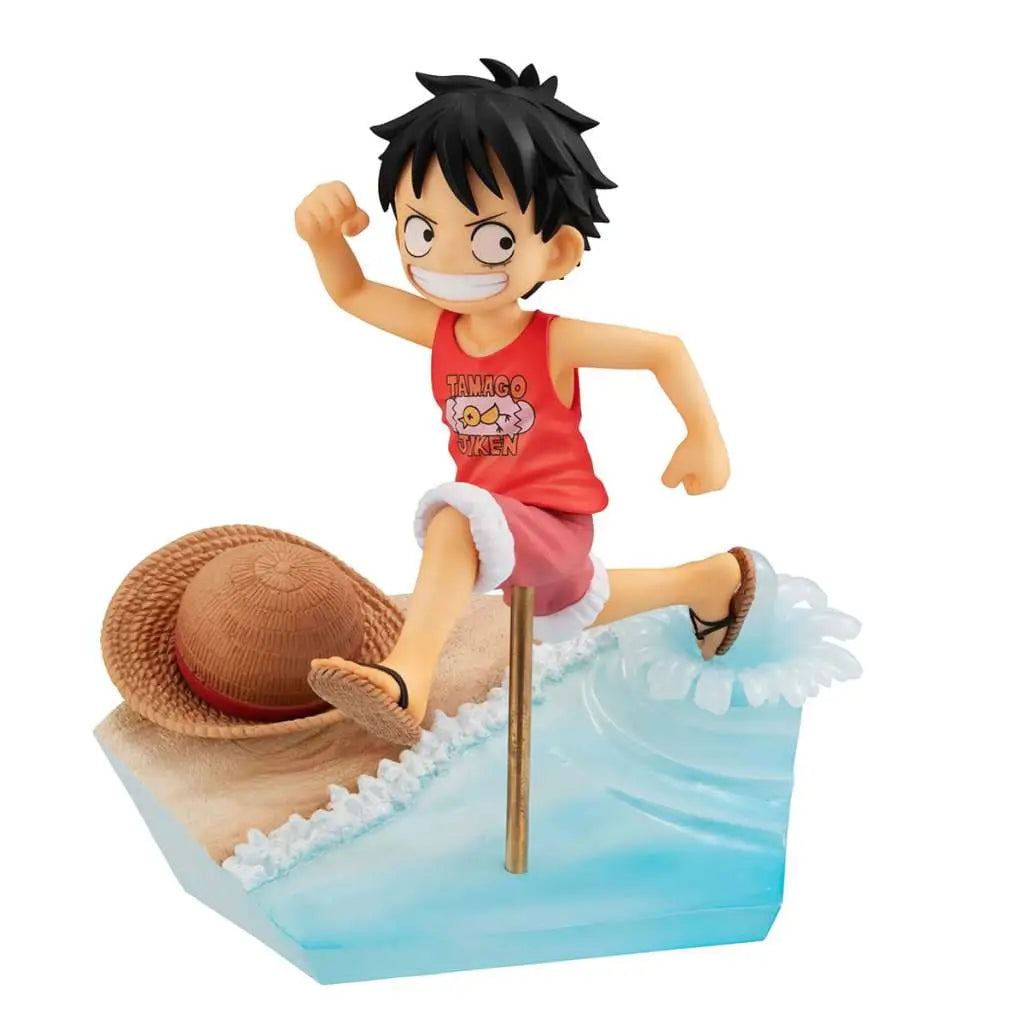ONE PIECE GEM LUFFY RUN RUN RUN STATUE MEGAHOUSE