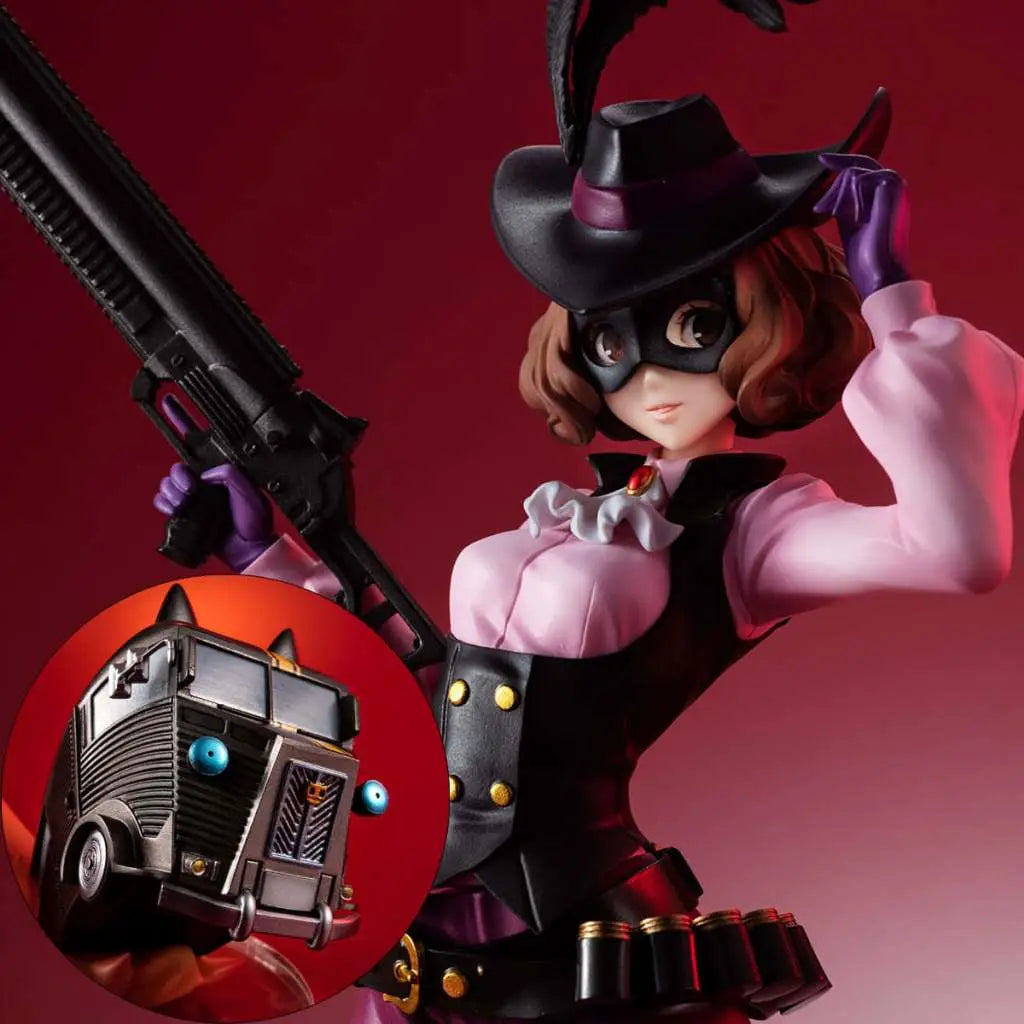 PERSONA 5 HARU AND MORGANA CAR STATUE MEGAHOUSE