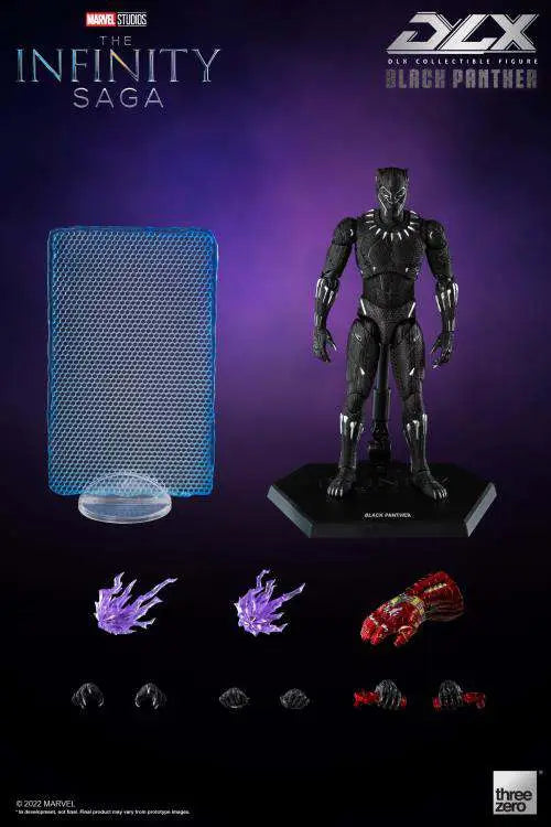 INFINITY SAGA BLACK PANTHER DLX AF THREEA TOYS/THREEZERO