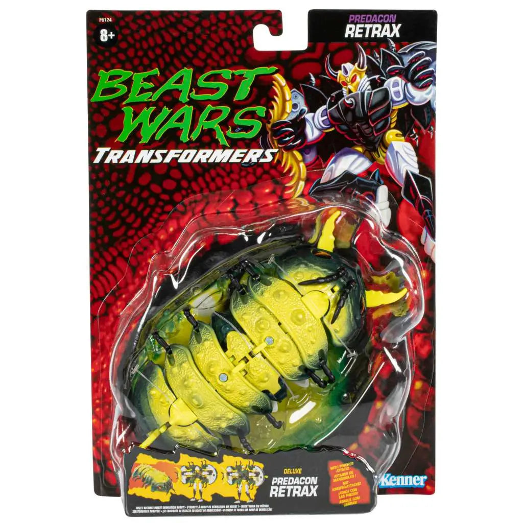 TRANSFORMERS BW PREDACON RETRAX AF HASBRO